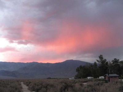 Sunrise from camp
