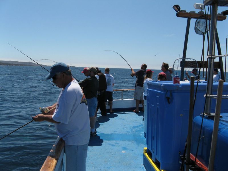 Fishing on the 'Fury'
