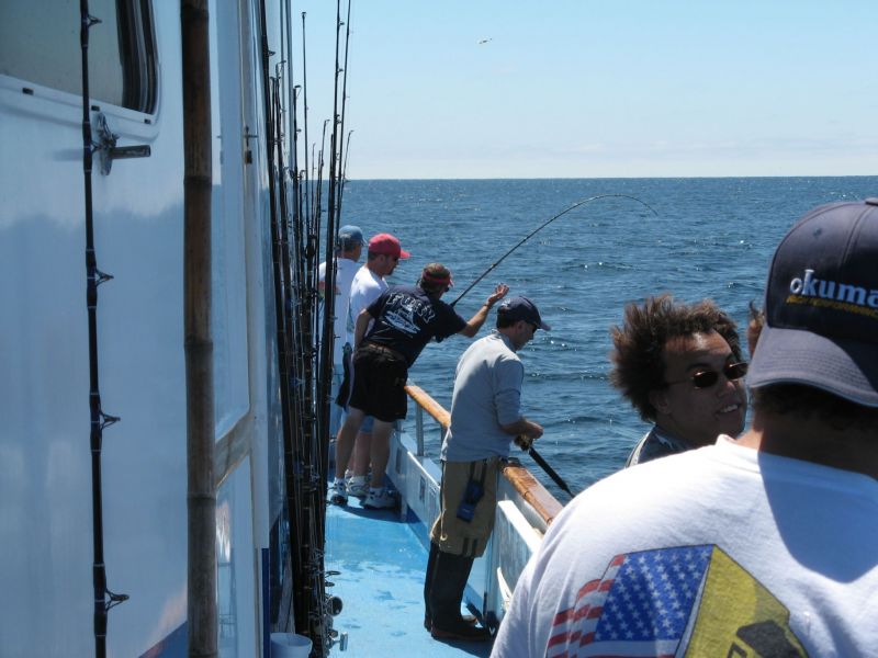 Fishing on the 'Fury'
