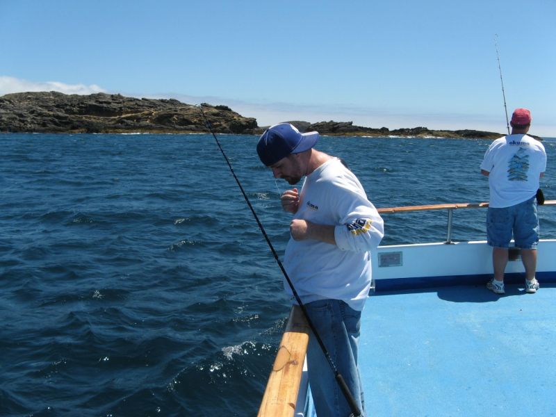 Fishing on the 'Fury'
