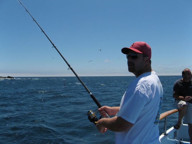 Fishing on the 'Fury'
