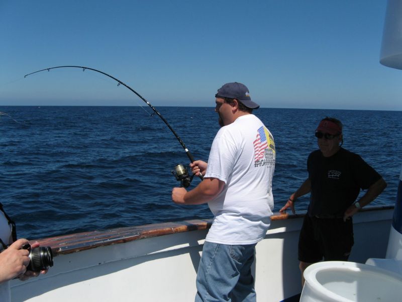 Fishing on the 'Fury'

