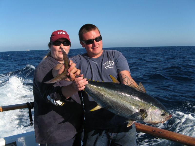 Fishing on the 'Fury'
