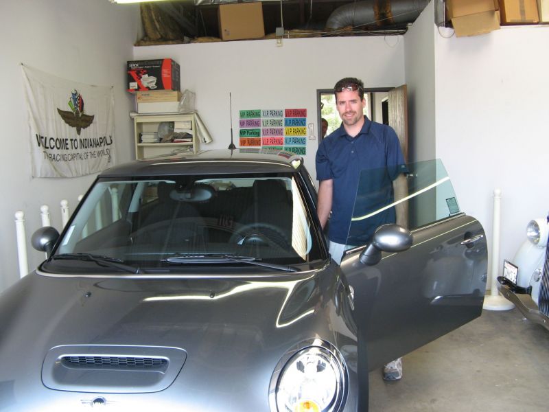 Picked up car
