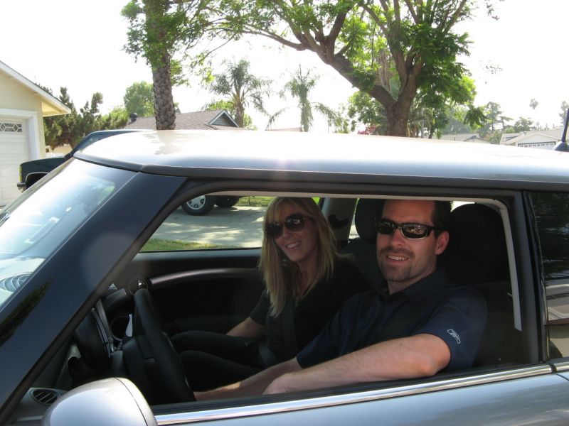Picked up car
