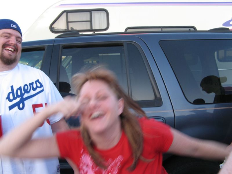 Angel/ Dodger Game
