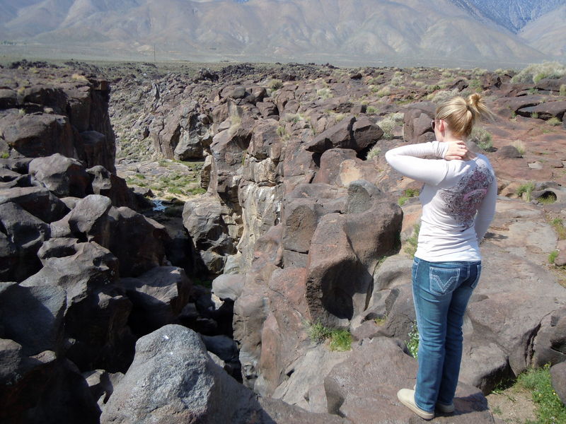Fossil Falls off 395
