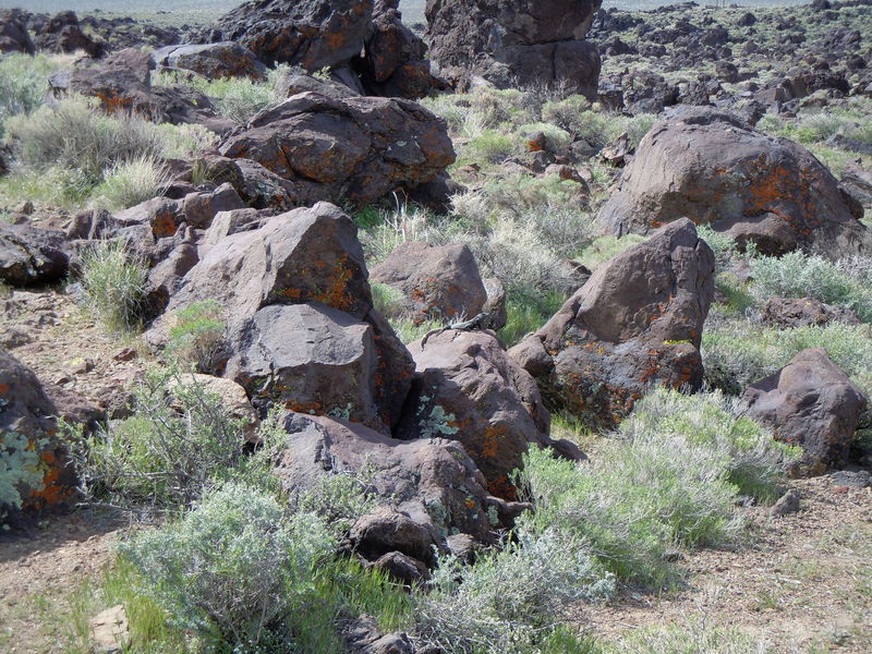 Fossil Falls off 395
