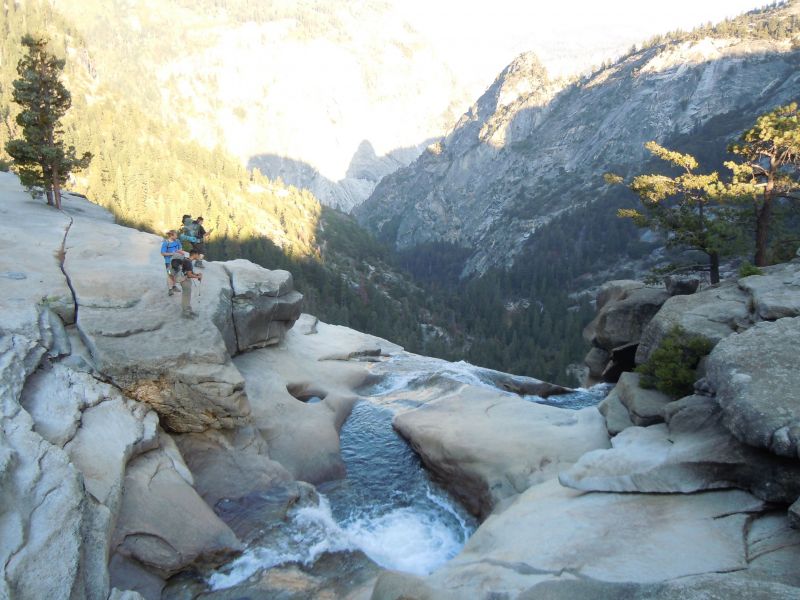 Top of Nevada Falls
