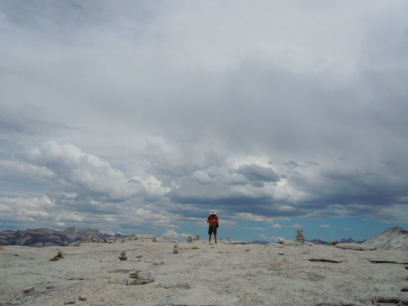 Top of Half Dome (Yep, there's cell service)
