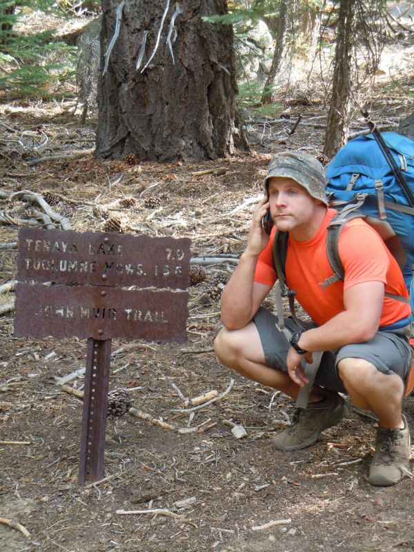 15 mi from Tuolmne, 12 from Yosemite valley and still cell service...
