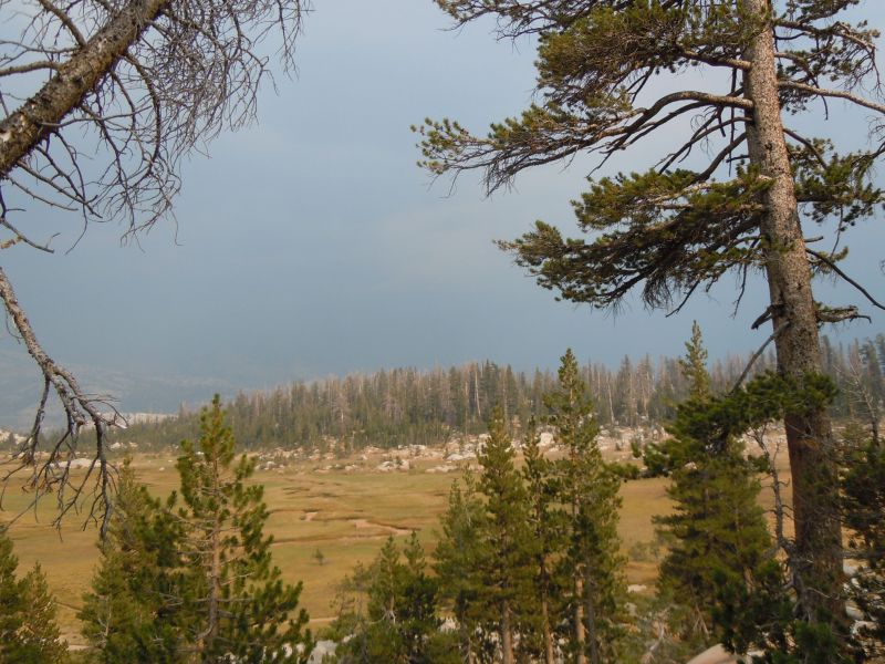 1 hour before you could see 3 montain ranges...
