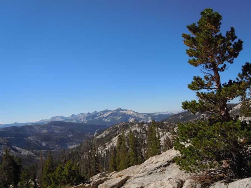From close to Cathedral Pass

