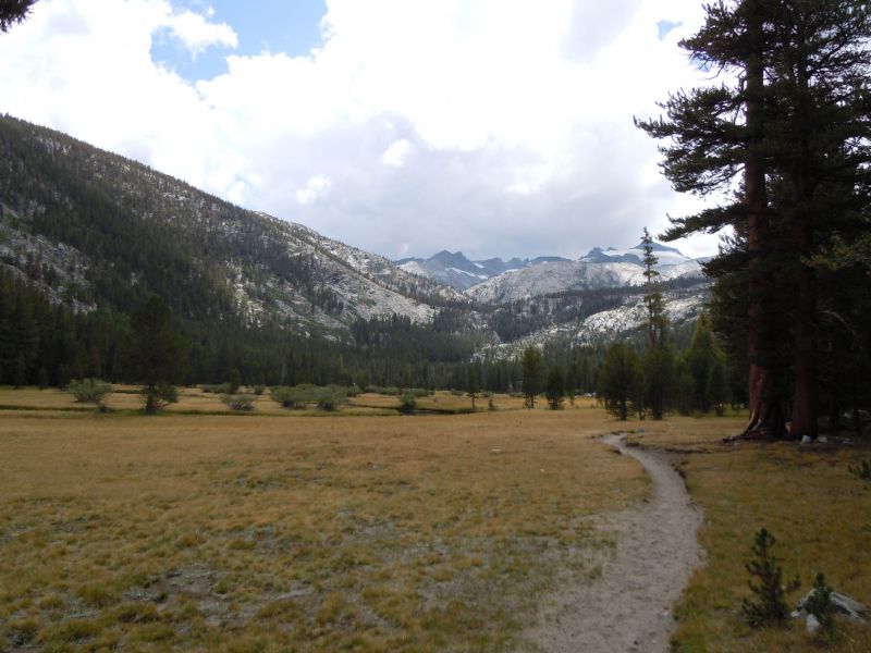 South to the climb up Donohue Pass
