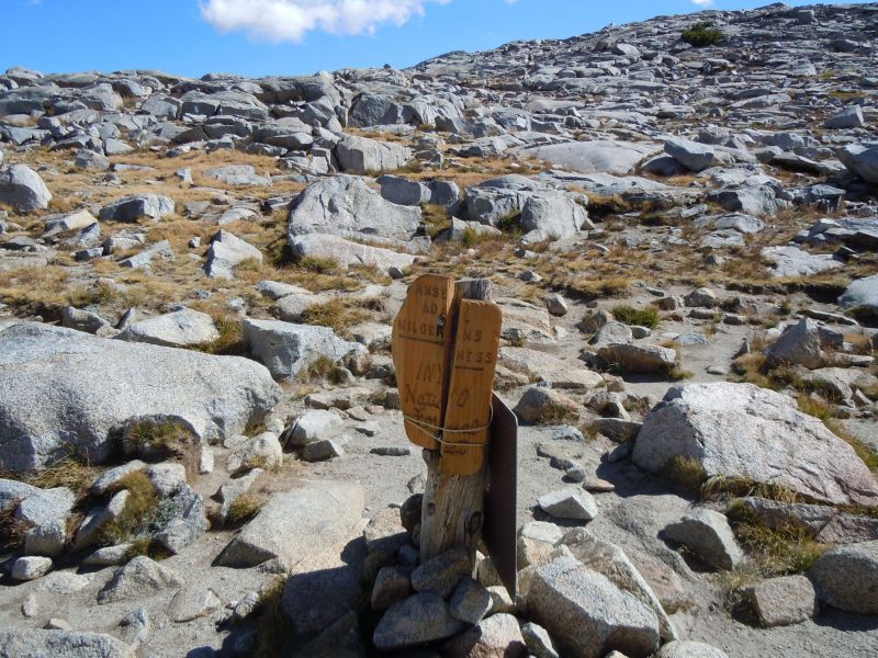 Top of Donohue Pass

