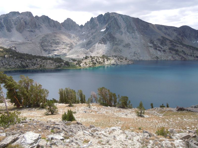 Duck Lake...giant backcountry lake!
