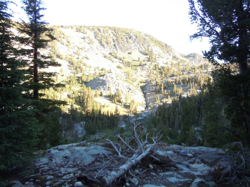 Cant see the water fall coming down, but it is there
