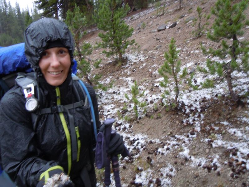 this is during a break in the weather after having run for our lives
