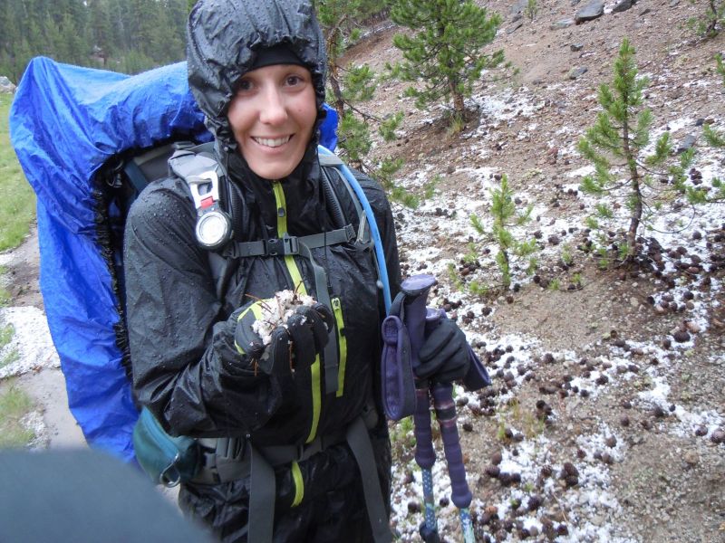 this is during a break in the weather after having run for our lives
