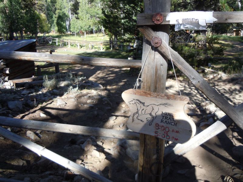 Muir Trail Ranch (food resupply!)
