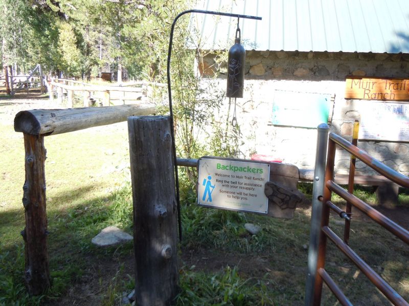 Muir Trail Ranch (food resupply!)
