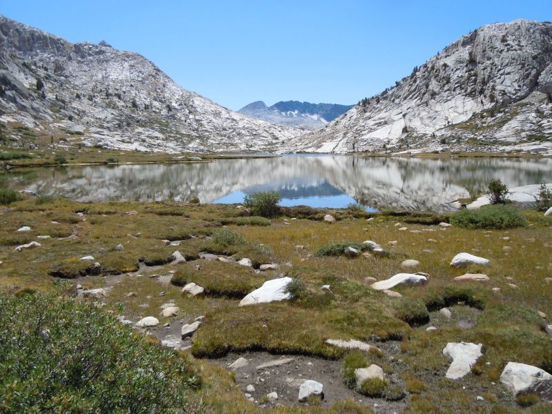 Upper evolution lake (awesome reflection!)
