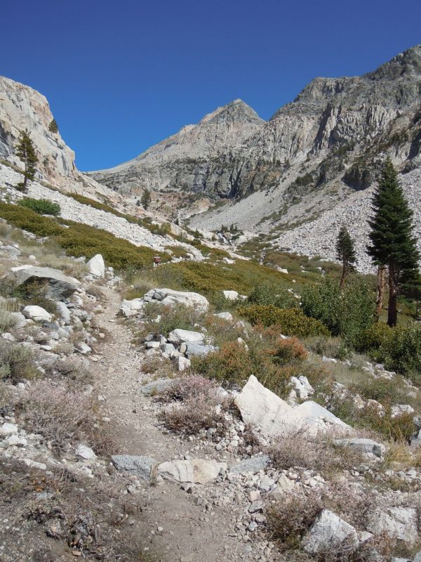 Tough climb out of Deer Meadow, it would only get worse!
