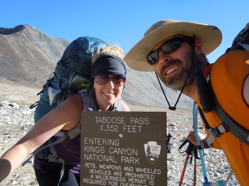 Selfie #1 from Taboose Pass
