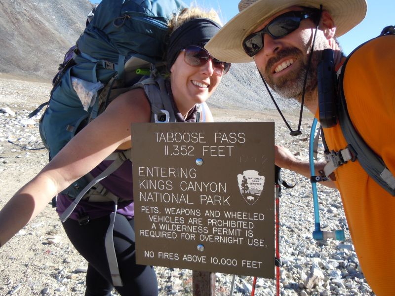 Selfie #2 from Taboose Pass
