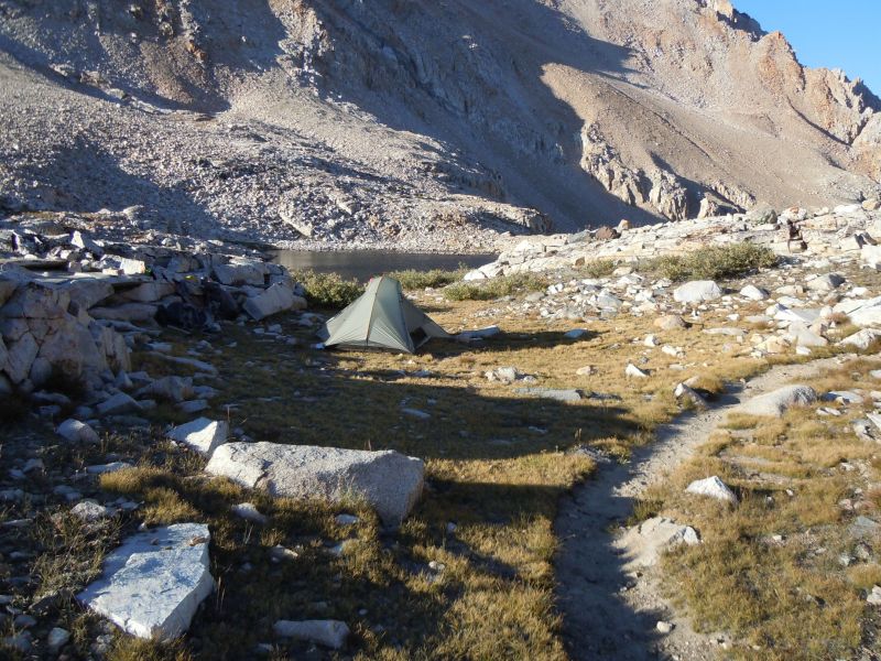 Taboose Pass camp 11,250' or so (looking Northeast)
