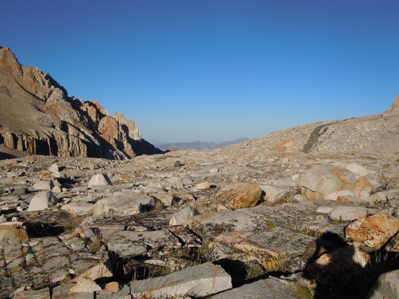 View from Taboose Pass camp
