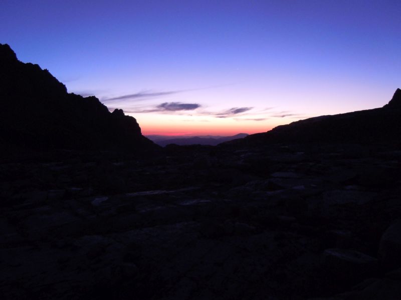 Sunrise from Taboose Pass
