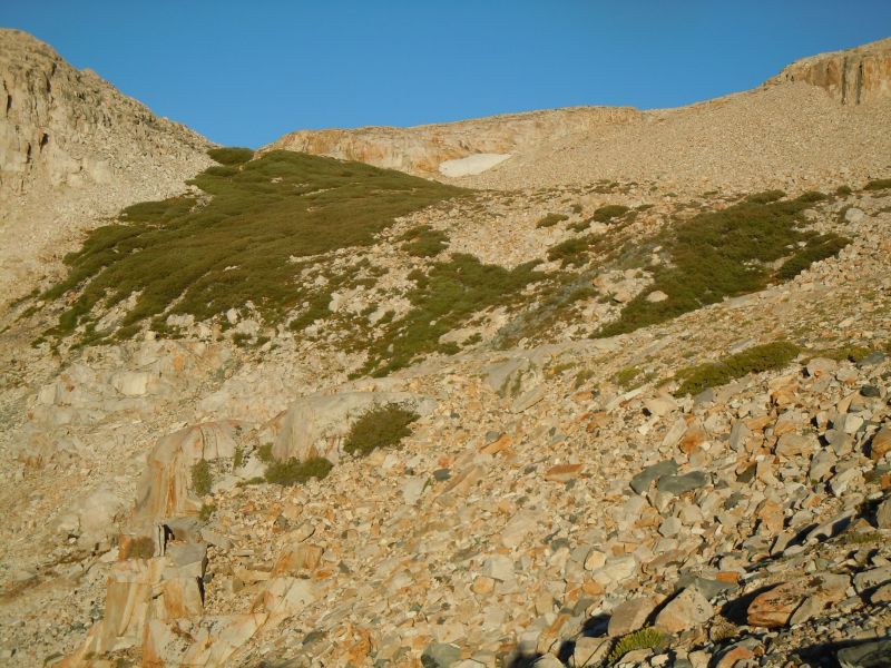 Looking back at the top of taboose pass
